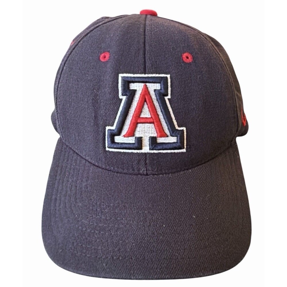 Arizona Wildcats Zephyr Fitted Hat XL Navy Blue Vintage NCAA College Cap U Of A